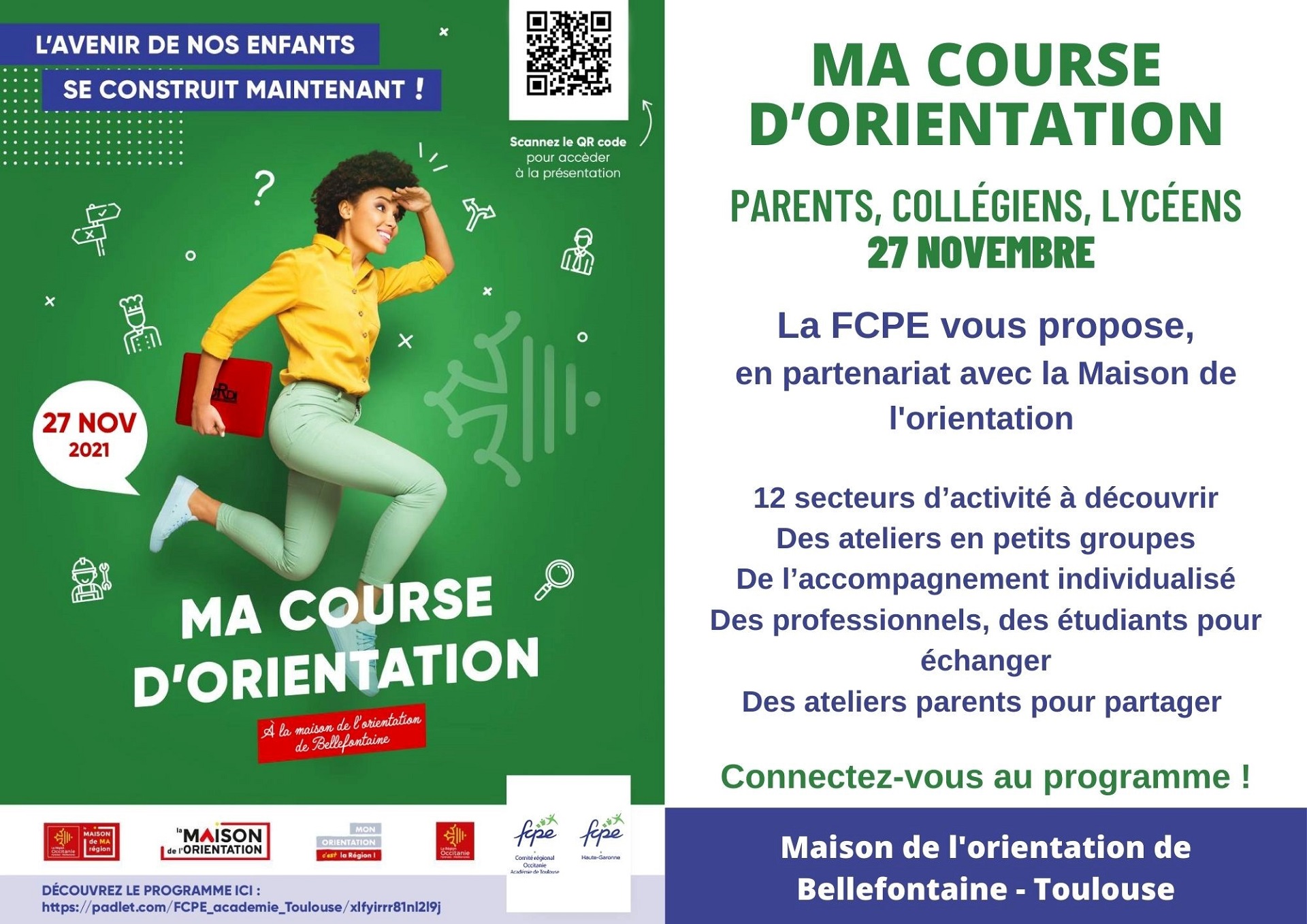 Course d'orientation - Samedi 27 novembre 2021