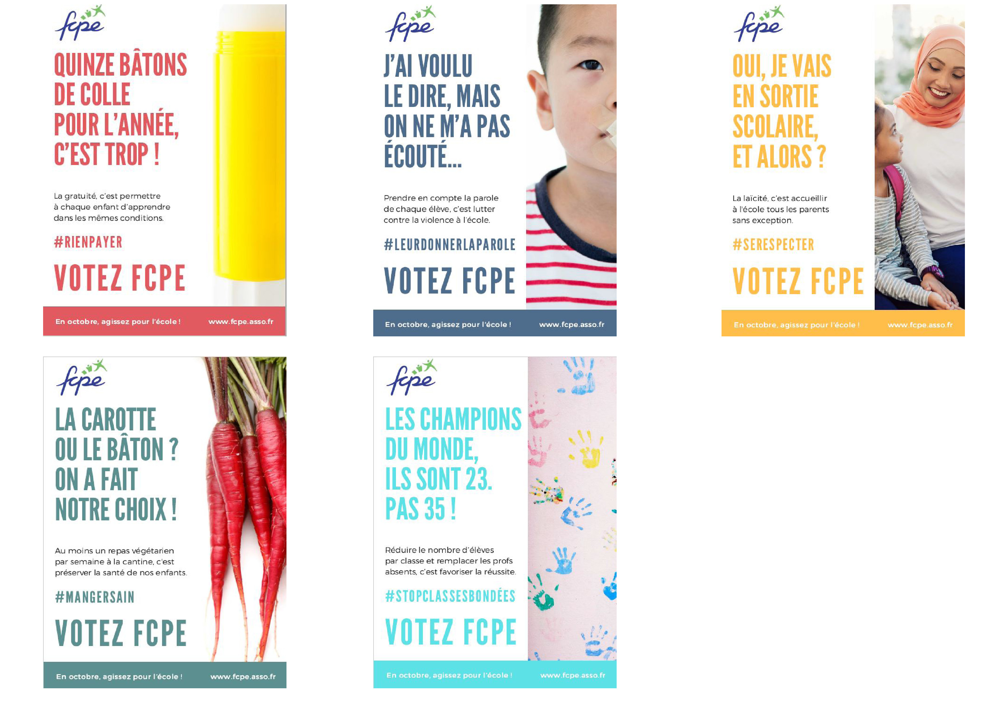 Campagne de rentrée Affiches