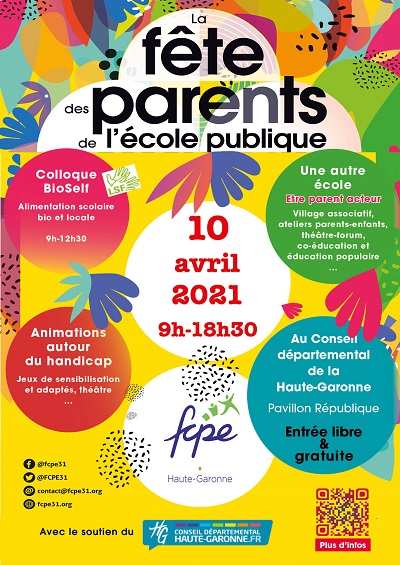 affiche fete de sparents fcpe