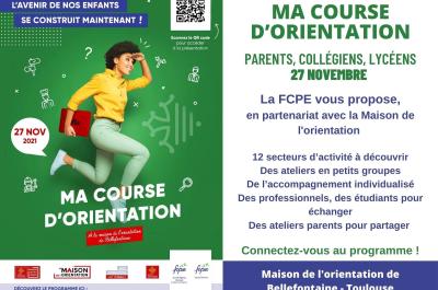 Course d'orientation - Samedi 27 novembre 2021